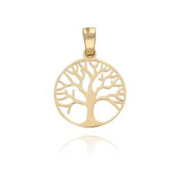 MOISS přívěsek ze žlutého zlata STROM ŽIVOTA