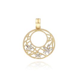 MOISS přívěsek ze žlutého zlata KVĚTINY