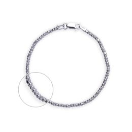 MOISS stříbrný řetízkový náramek