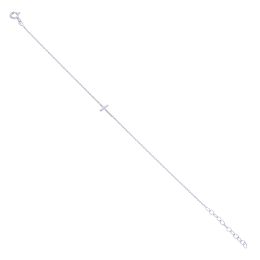 MOISS náramek z bílého zlata KŘÍŽ