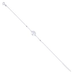 MOISS náramek z bílého zlata STROM ŽIVOTA