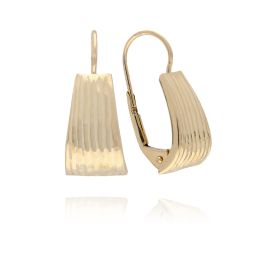 MOISS náušnice ze žlutého zlata