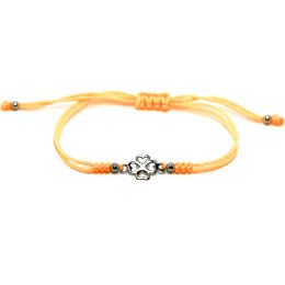 MOISS provázkový náramek ČTYŘLÍSTEK