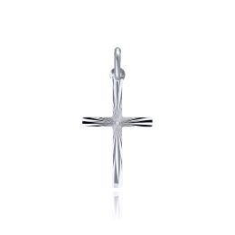 MOISS přívěsek z bílého zlata KŘÍŽEK