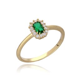 MOISS prsten ze žlutého zlata