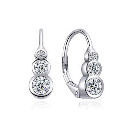 MOISS stříbrné náušnice