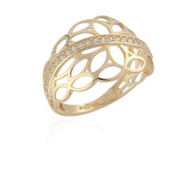 MOISS prsten ze žlutého zlata