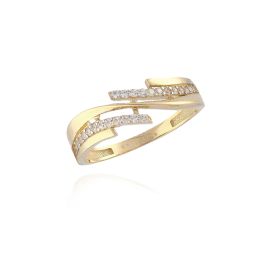 MOISS prsten ze žlutého zlata