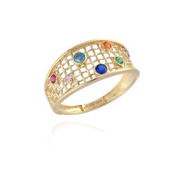 MOISS prsten ze žlutého zlata