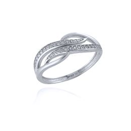 MOISS prsten z bílého zlata