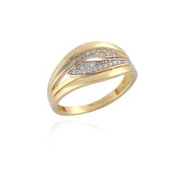 MOISS prsten ze žlutého zlata