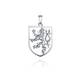 MOISS stříbrný přívěsek ČESKÝ LEV