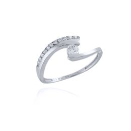 MOISS prsten z bílého zlata