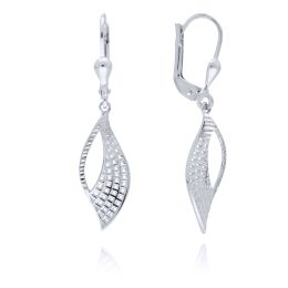 MOISS náušnice z bílého zlata