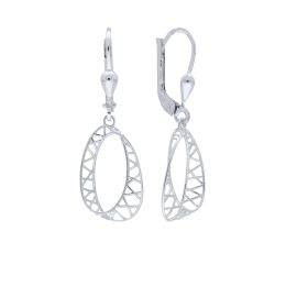 MOISS náušnice z bílého zlata