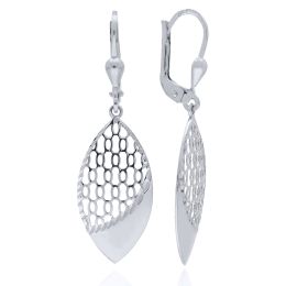 MOISS náušnice z bílého zlata