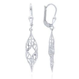 MOISS náušnice z bílého zlata