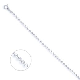 MOISS stříbrný řetízek na nohu