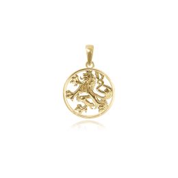 MOISS stříbrný přívěsek ČESKÝ LEV