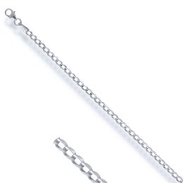 MOISS řetízkový náramek z bílého zlata PANCER