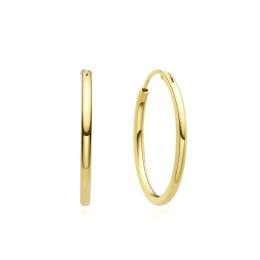 MOISS stříbrné náušnice GOLD