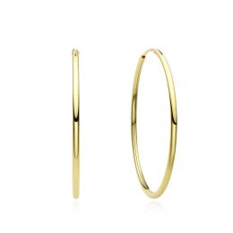 MOISS stříbrné náušnice GOLD