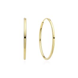 MOISS stříbrné náušnice GOLD