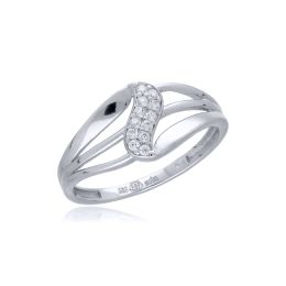 MOISS prsten z bílého zlata