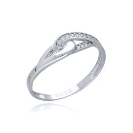 MOISS prsten z bílého zlata