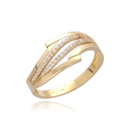 MOISS prsten ze žlutého zlata
