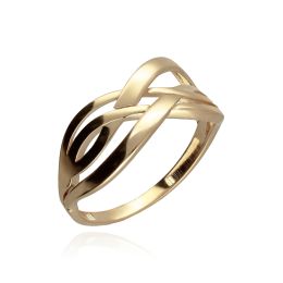 MOISS prsten ze žlutého zlata