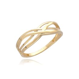 MOISS prsten ze žlutého zlata