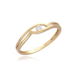 MOISS prsten ze žlutého zlata