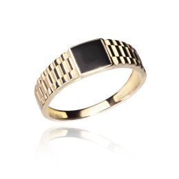 MOISS prsten ze žlutého zlata