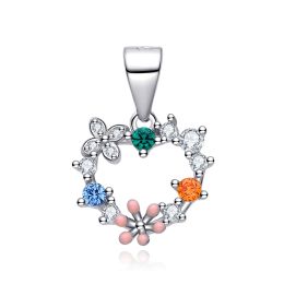 MOISS stříbrný přívěsek SRDCE