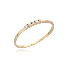 MOISS prsten ze žlutého zlata