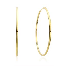 MOISS stříbrné náušnice GOLD