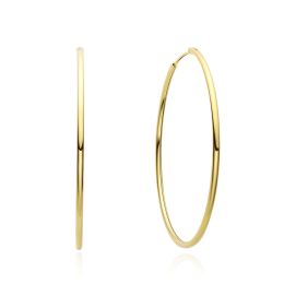 MOISS stříbrné náušnice GOLD