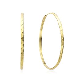 MOISS stříbrné náušnice GOLD