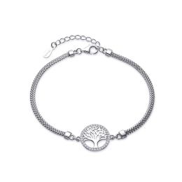 MOISS stříbrný náramek STROM