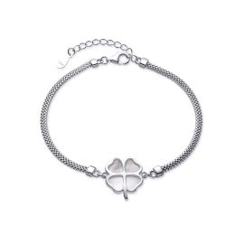 MOISS stříbrný náramek ČTYŘLÍSTEK