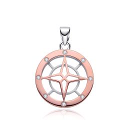 MOISS stříbrný přívěsek KOMPAS