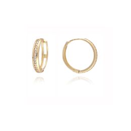 MOISS náušnice ze žlutého zlata