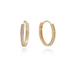 MOISS náušnice ze žlutého zlata