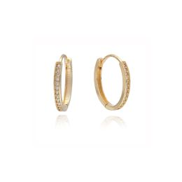 MOISS náušnice ze žlutého zlata