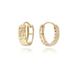 MOISS náušnice ze žlutého zlata