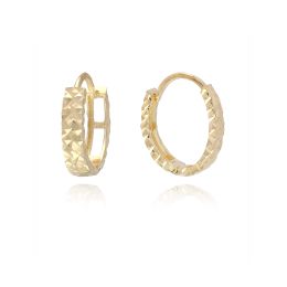 MOISS náušnice ze žlutého zlata
