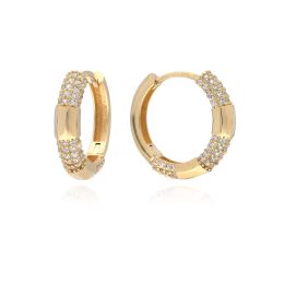 MOISS náušnice ze žlutého zlata