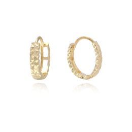 MOISS náušnice ze žlutého zlata