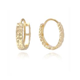 MOISS náušnice ze žlutého zlata